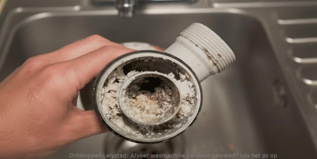 Afvoer wasmachine verstopt Lelystad? Los het zo op