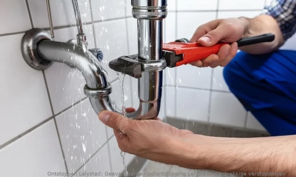 Geavanceerde rioolontstopping Lelystad: Hardnekkige verstoppingen