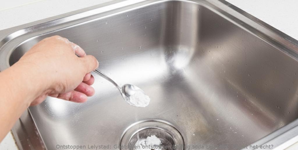 Gootsteen ontstoppen baking soda Lelystad: Werkt het echt?