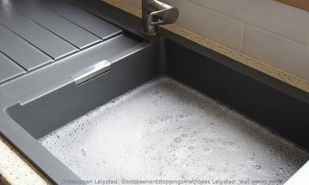 Gootsteenontstoppingsmethodes Lelystad: Wat werkt écht?