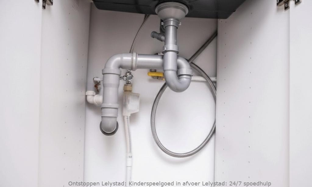 Kinderspeelgoed in afvoer Lelystad: 24/7 spoedhulp