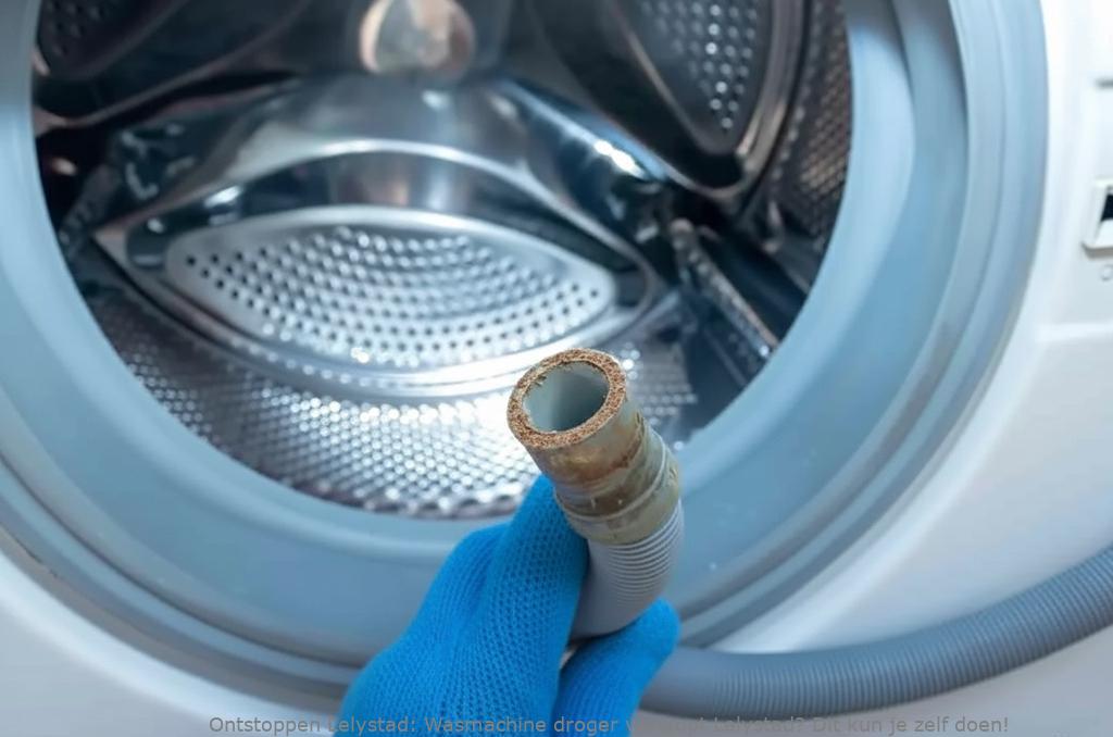 Wasmachine droger verstopt Lelystad? Dit kun je zelf doen!